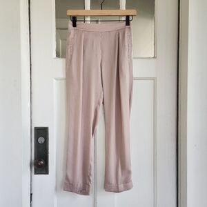 BCBGMaxAzria Piper Lightweight Mauve Rose Pants
